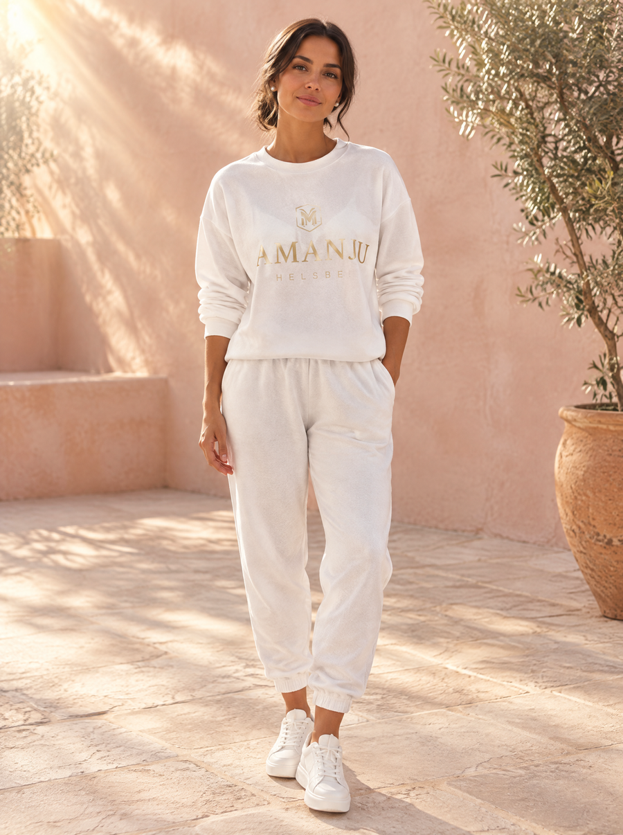 Conjunto de sudadera y pantalón jogger